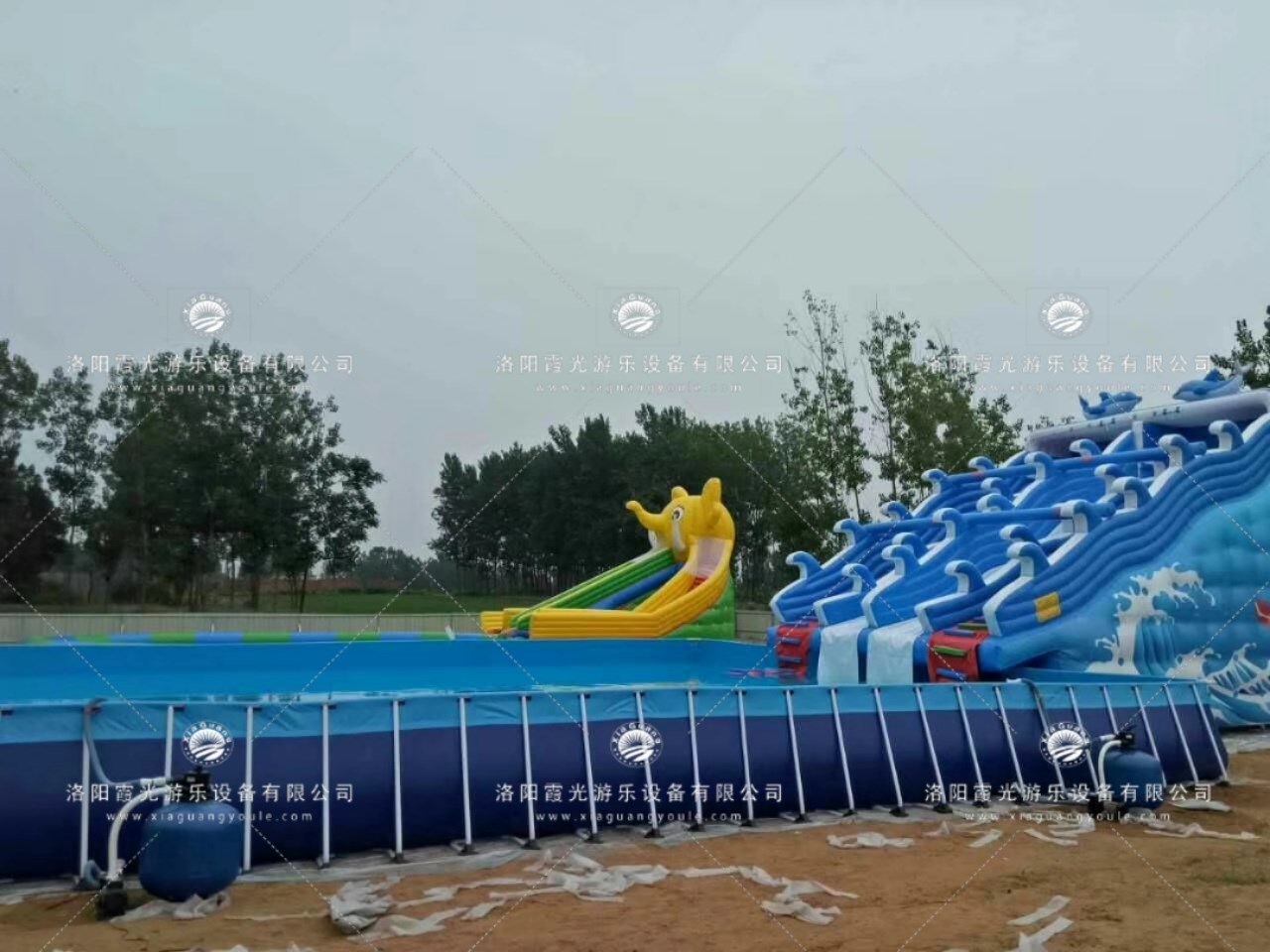 滁州成人支架大型游泳池